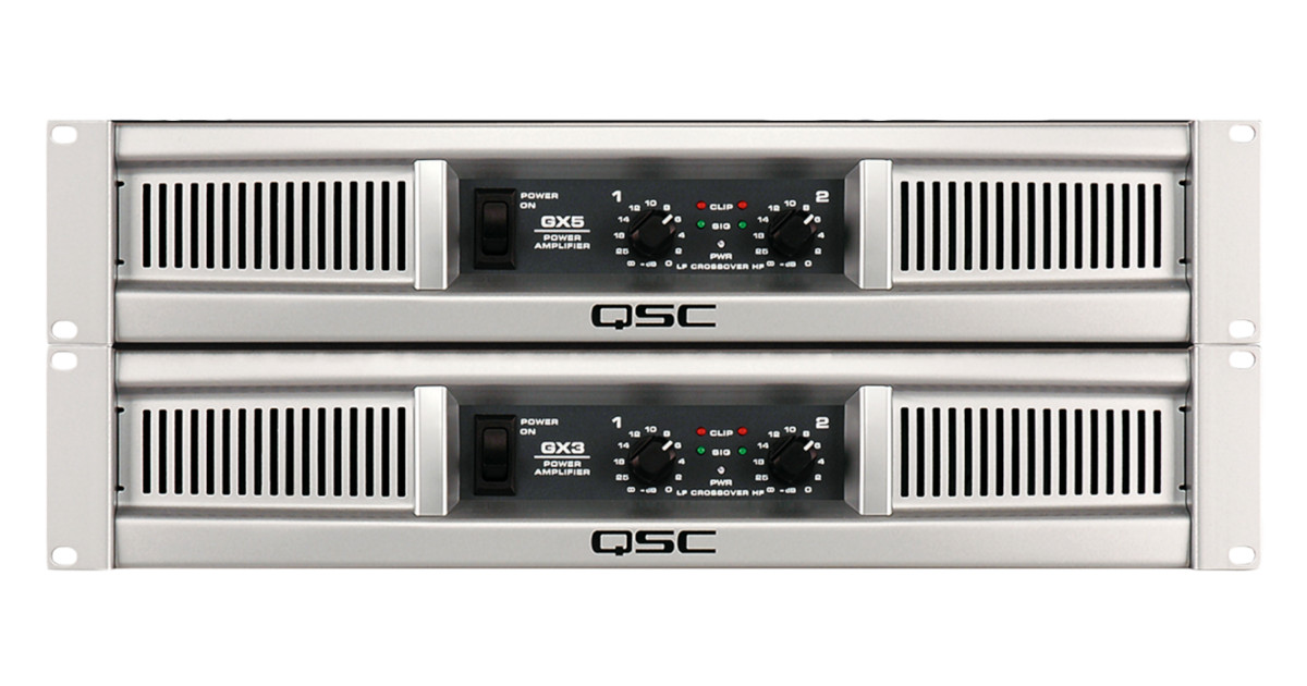 scopri le differenze tra i modelli della serie QSC GX scopri le differenze tra i modelli della serie QSC GX